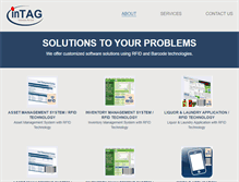 Tablet Screenshot of intag-solutions.com